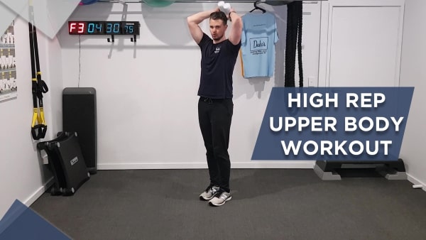 High Rep Upper Body Workout