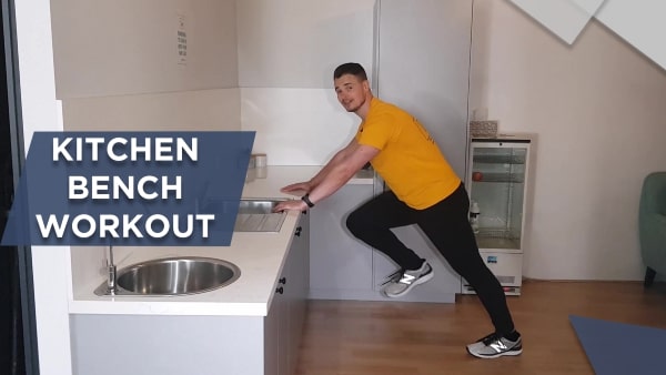 Kitchen Bench Workout